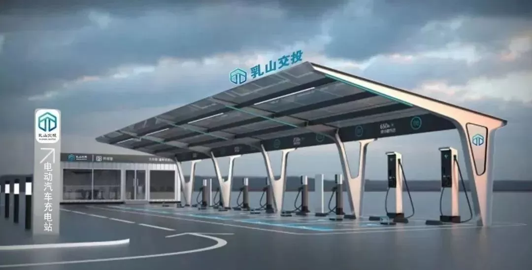 Project Cases | YC Solar High-Efficiency Modules in Shandong Rushan, Explore "PV + Charging Station" Green Energy Road