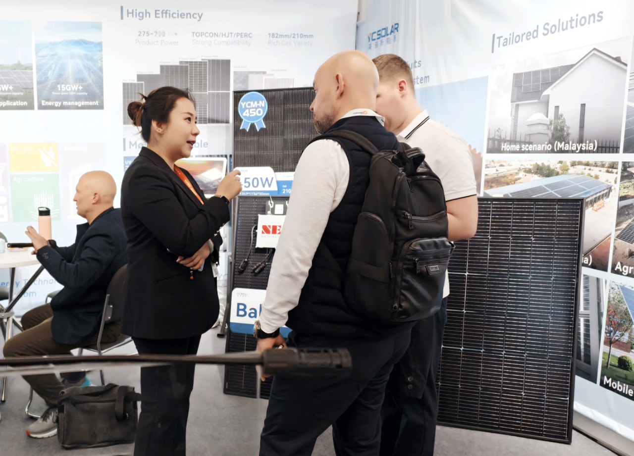YC Solar Showcases at Munich’s Intersolar Europe