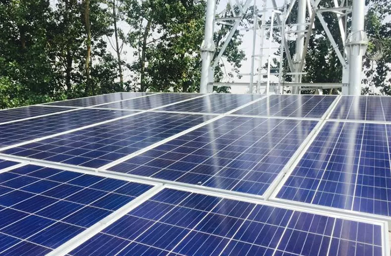 Photovoltaic System of Hebei Iron Tower Base Station